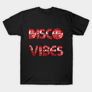Red Disco Vibes T-Shirt